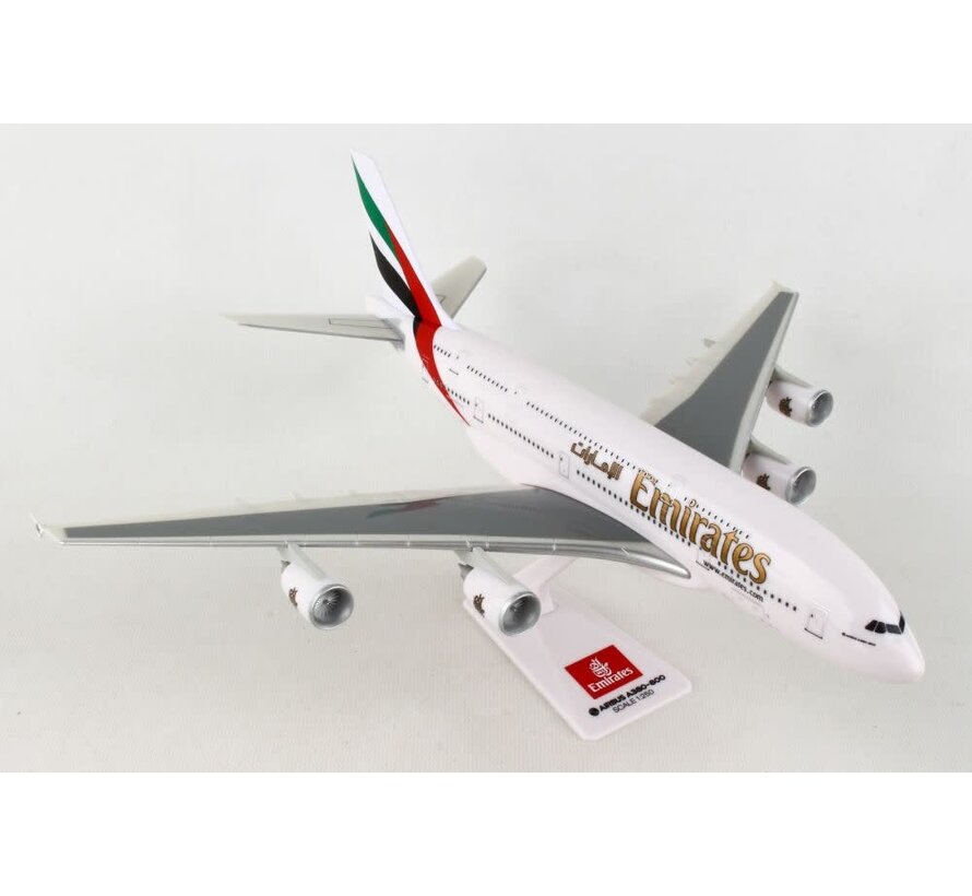 A380-800 Emirates 1:250 with stand