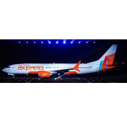 JC Wings B737-8 MAX Air India Express new livery 2023 VT-BXA 1:200 with stand +preorder+