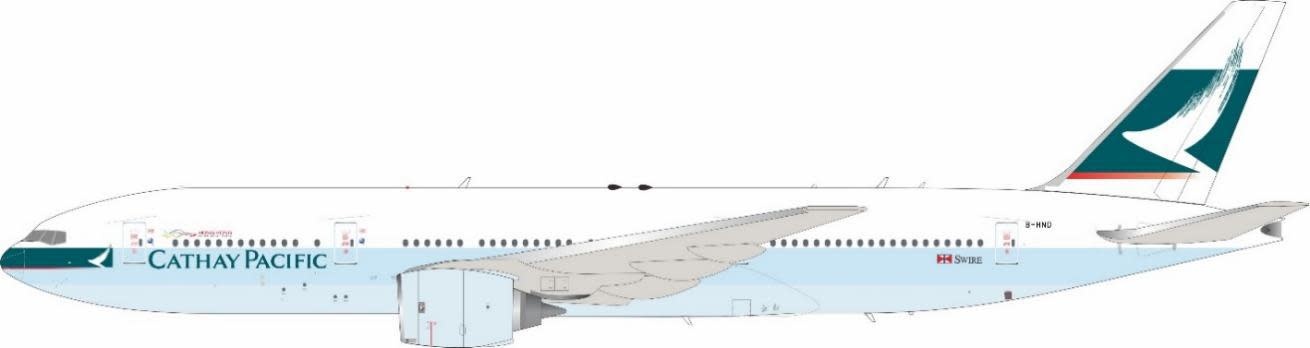 inflight 1/200 CATHAY PACIFIC　B777-300ER B777-300ER Cathay Pacific The Spirit of Hong Kong B-KPB 1
