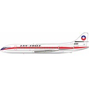 InFlight Se210 Caravelle Lan Chile CC-CCP 1:200 polished with stand +NSI+
