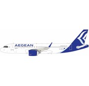 InFlight A320neo Aegean Airlines 2020 livery SX-NEE 1:200 with stand +preorder+