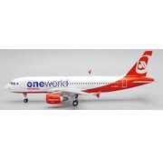 JC Wings A320 Air Berlin One World D-ABHO 1:200 with stand