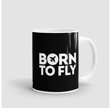 Airportag Mug Born to Fly