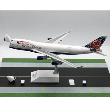 JC Wings B747-400FSCD British Airways World Cargo Chelsea N495MC 1:200 Interactive
