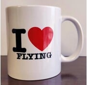 Mug I Love Flying White