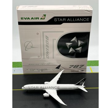 JC Wings B787-10 Dreamliner EVA Air Star Alliance B-17812 1:400