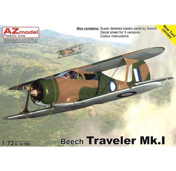 AZ MODEL Beech Traveller Mk.I 1:72