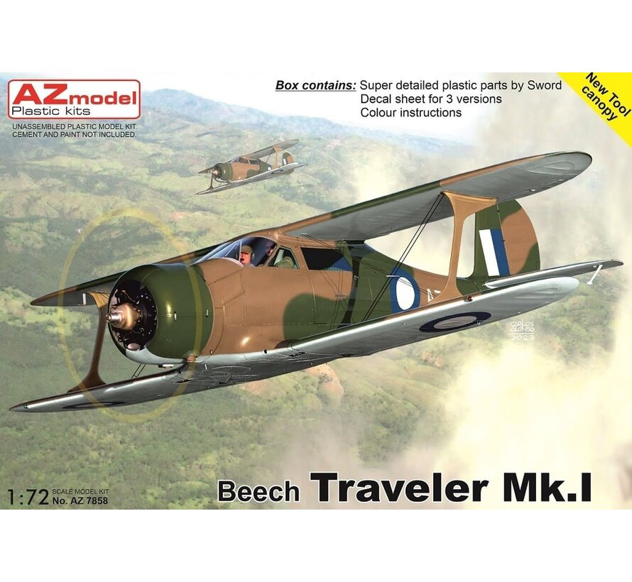 AZ MODEL Beech Traveller Mk.I 1:72