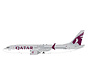 B737-8 MAX Qatar Airways A7-BSC 1:200 with stand