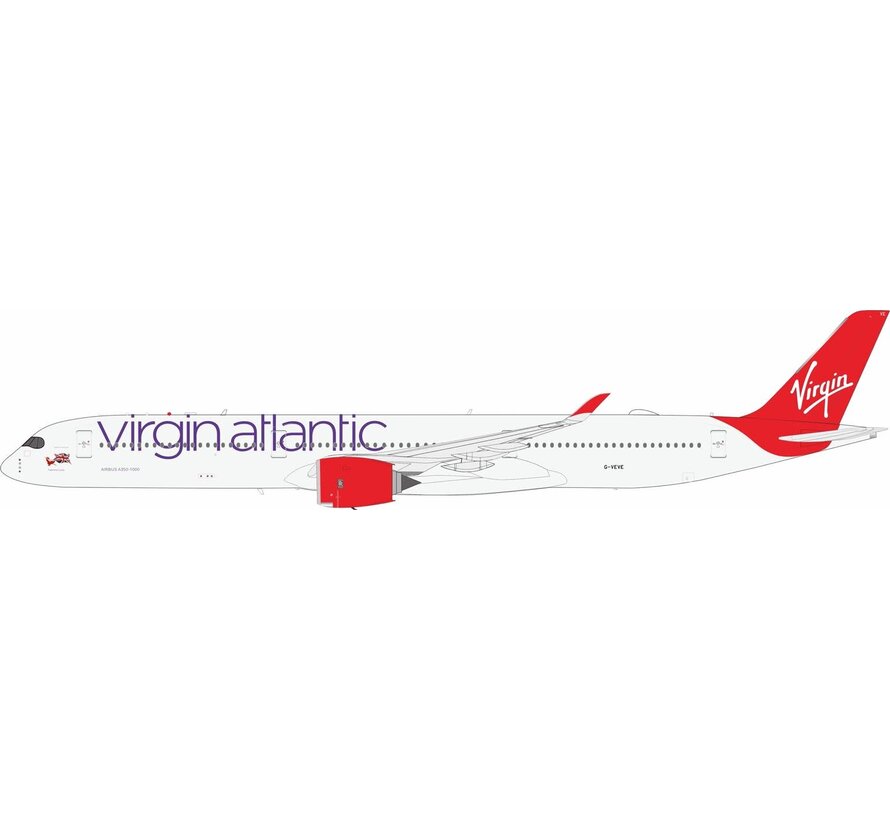 A350-1000 Virgin Atlantic Airways G-VEVE 1:200 with stand (2nd)