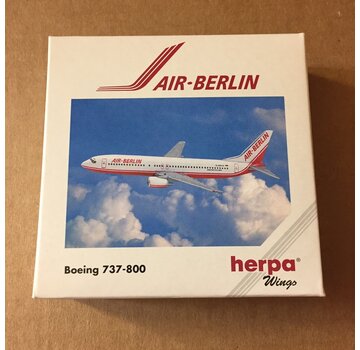 Herpa B737-800 Air Berlin D-ABAH 1:500**Discontinued**