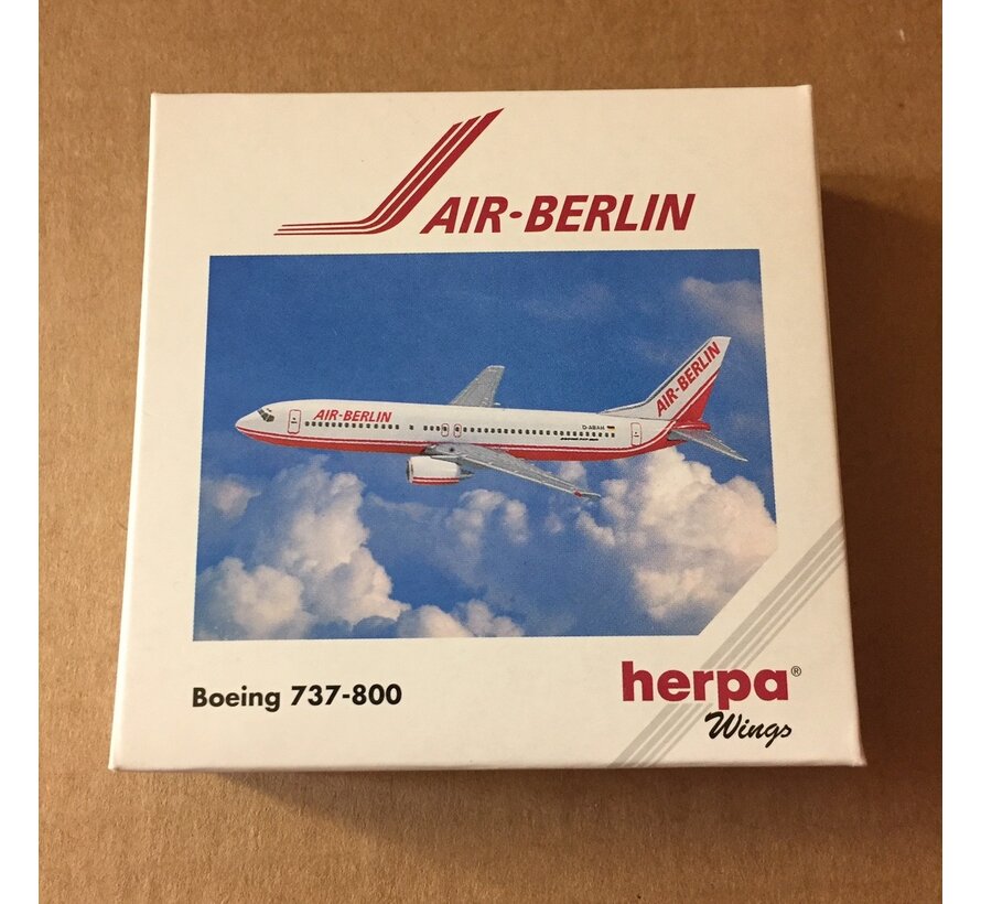 B737-800 Air Berlin D-ABAH 1:500**Discontinued**