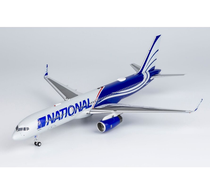 B757-200W National Airlines N963CA silver/blue new livery 1:200 winglets