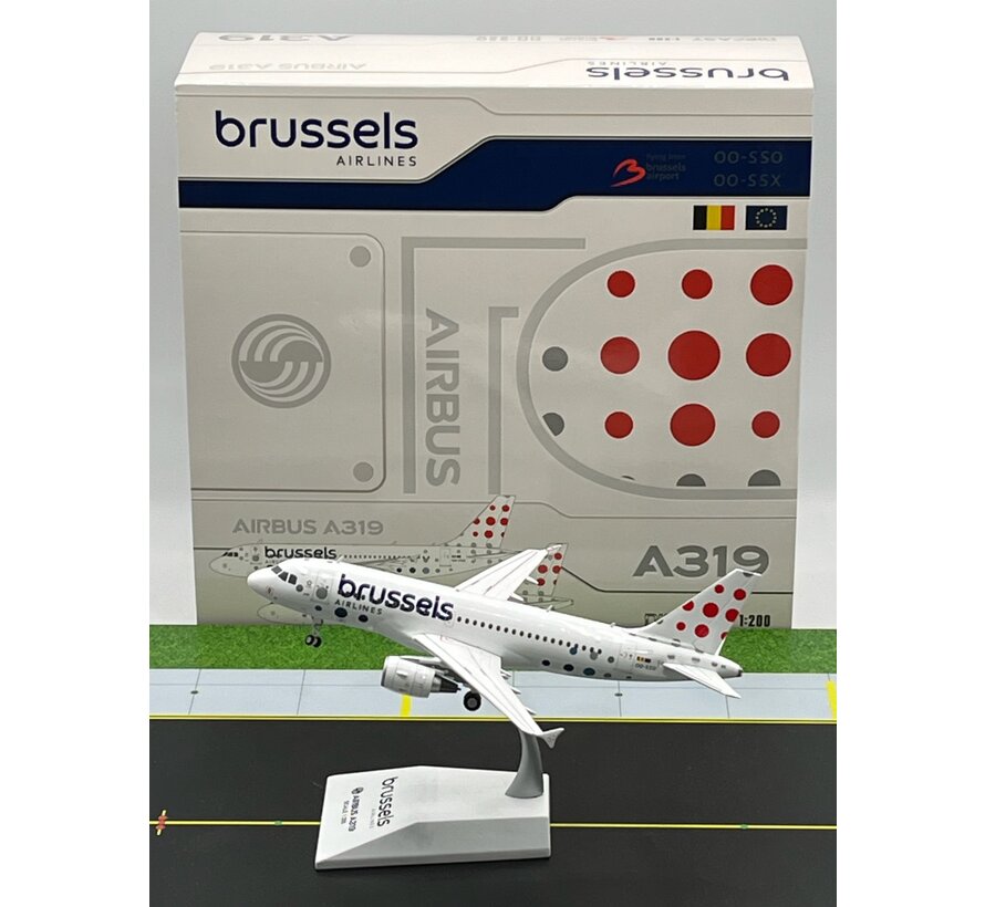 A319 Brussels Airlines OO-SSO (new 2021 livery?) 1:200