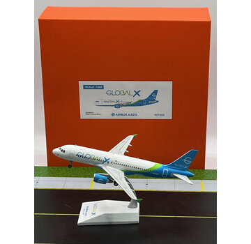 JC Wings A320 Global Crossing Airlines N276GX 1:200 with stand