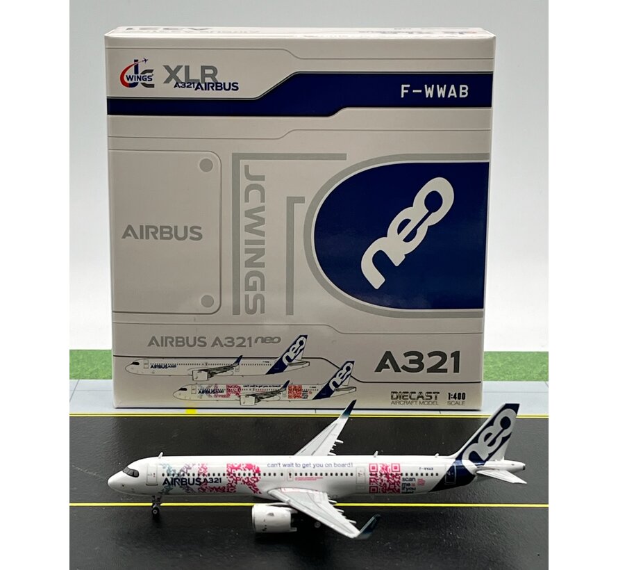 A321neo XLR Airbus Industrie house QR code livery F-WWAB 1:400
