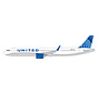 A321neo United Airlines N44501 1:200 with stand