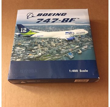 Phoenix Diecast B747-8F Boeing Seattle Seahawks N770BA 1:400**Discontinued**