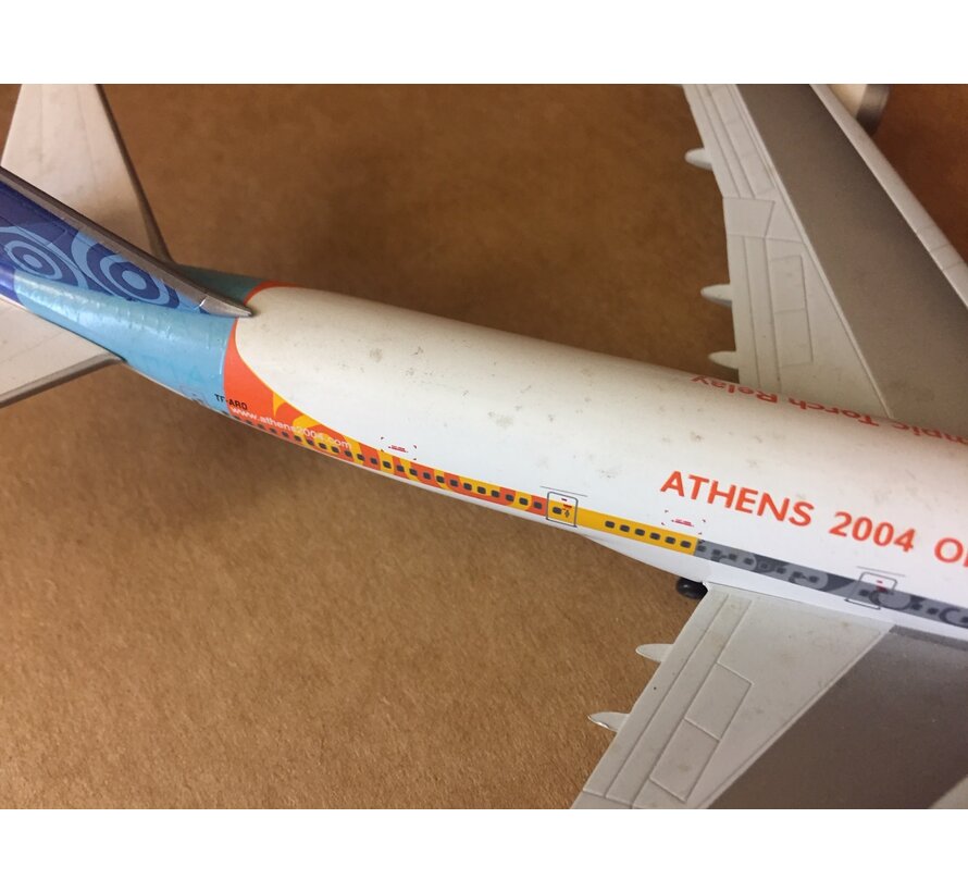 B747-200 Air Atlanta Icelandic TF-ARO Athens 2004 Olympic Torch Relay 1:400**Discontinued**