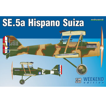 Eduard RAF SE.5a with Hispano Suiza engine 1:48 Weekend kit SALE PRICE