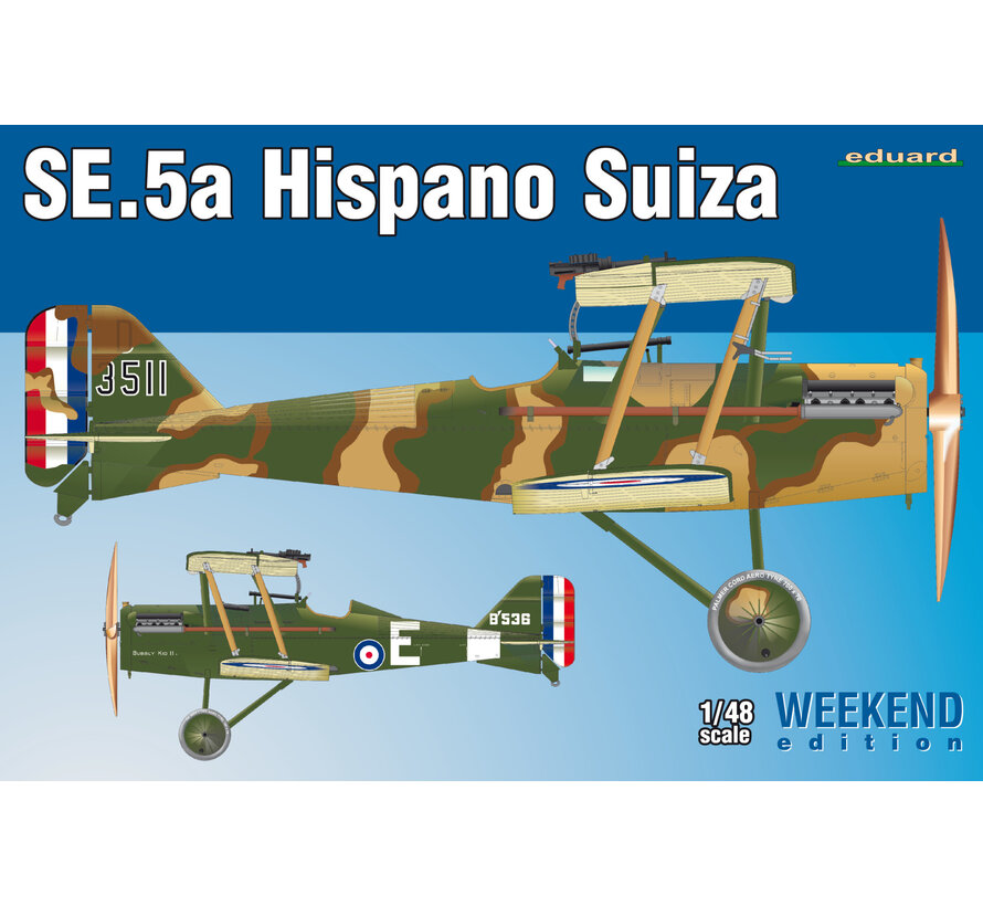 RAF SE.5a with Hispano Suiza engine 1:48 Weekend kit SALE PRICE