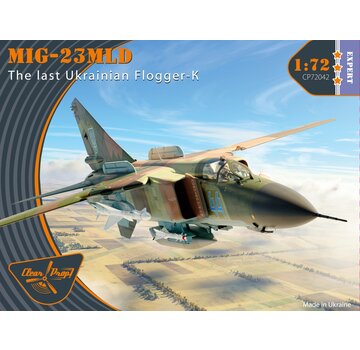 Clear Prop MiG-23MLD The last Ukrainian Flogger-K 1:72 Expert kit