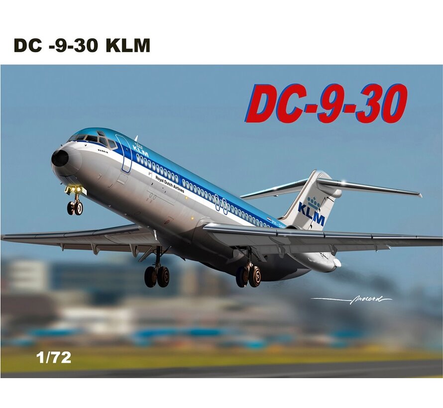 Mach 2 DC9-30 KLM PH-DNM 1:72 New 2023
