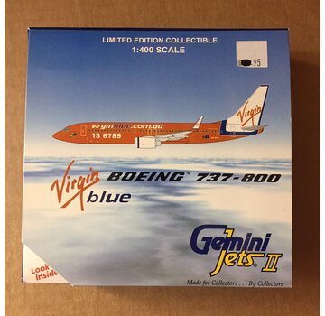 Gemini Jets B737-800 Virgin Blue  VH-VOG 1:400**Discontinued**