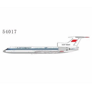 NG Models Tu154B-2 Aeroflot Chartered by LOT Polish CCCP-85331 1:400 +preorder+