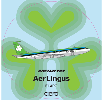 B707-300C Aer Lingus EI-APG 1:400 with sticker +Preorder+