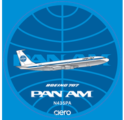 B707-300B Pan Am N435PA 1:400 with sticker +Preorder+