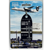 Plane Chains dash-8-400 Horizon old livery N416QX blue aircraft skin tag