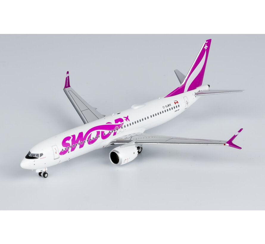 B737-8 MAX Swoop Airlines #Swoopster C-GJKK 1:400 +preorder+