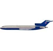 InFlight B727-200 Adv United Airlines battleship grey livery N7447U 1:200 with stand +preorder+