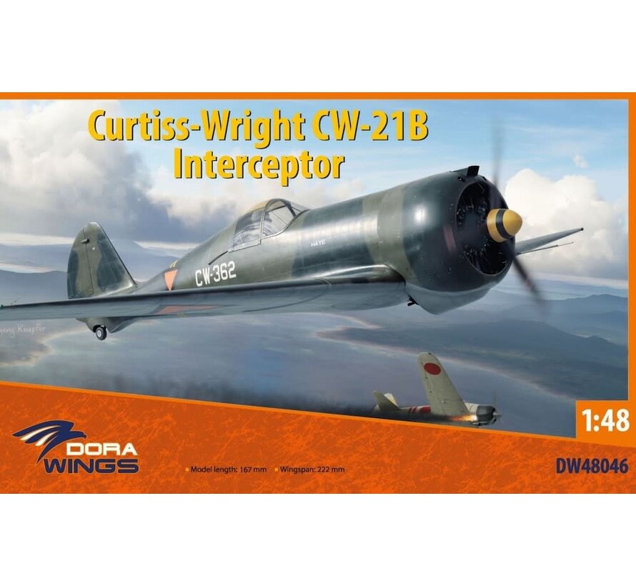 Curtiss-Wright CW-21B Interceptor 1:48