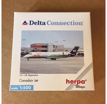 Herpa CRJ200ER Delta Connection/ASA 20th Anniversary 1:500**Discontinued**