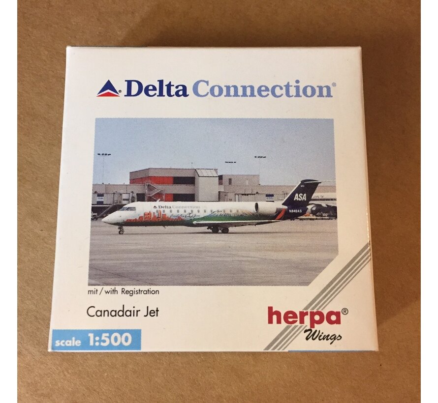 CRJ200ER Delta Connection/ASA 20th Anniversary 1:500**Discontinued**
