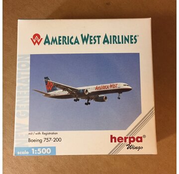 Herpa B757-200 America West N909AW 1:500**Discontinued**
