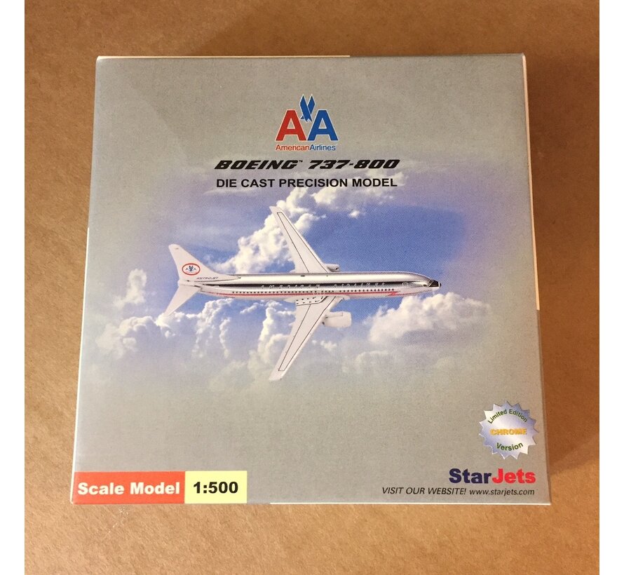 Starjets B737-800 American 'Astrojet' N951AA [Chrome] 1:500**Discontinued**