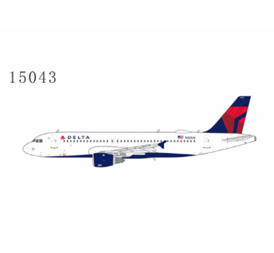 A320 Delta Air Lines 2007 livery N320US 1:400