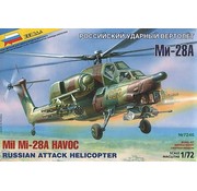 Zvesda MIL28A HAVOC HELICOPTER 1:72 SCALE KIT