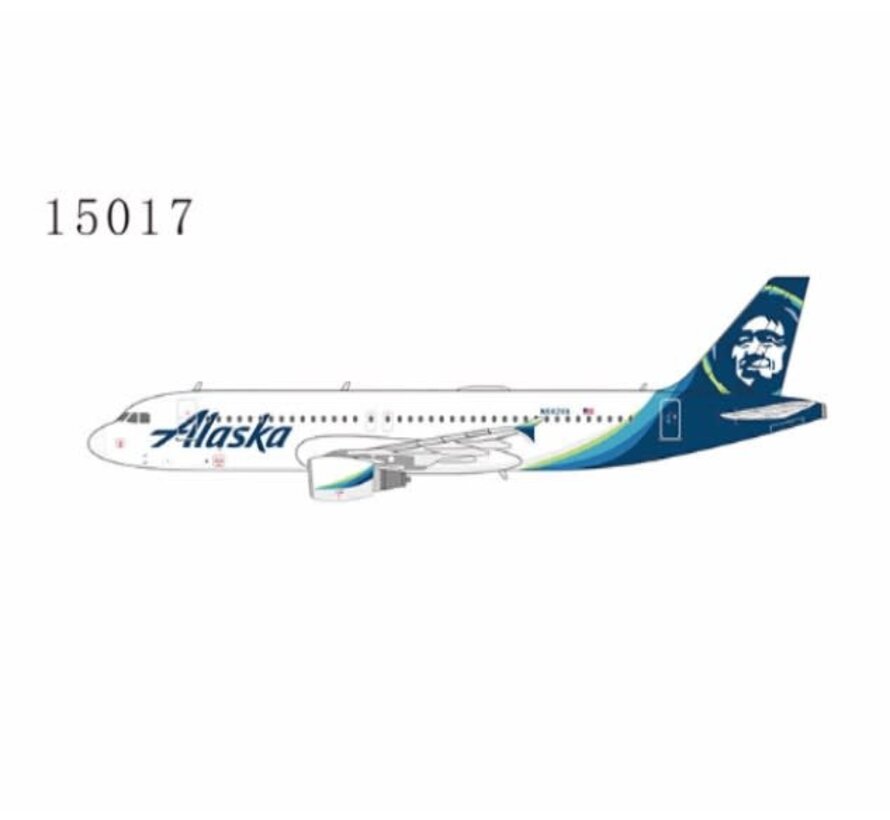 A320 Alaska Airlines 2014 livery N642VA 1:400