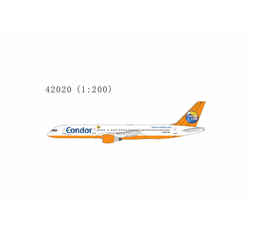 B757-200 Condor old livery Thomas Cook tail D-ABNF 1:200 with stand +Pre-order+