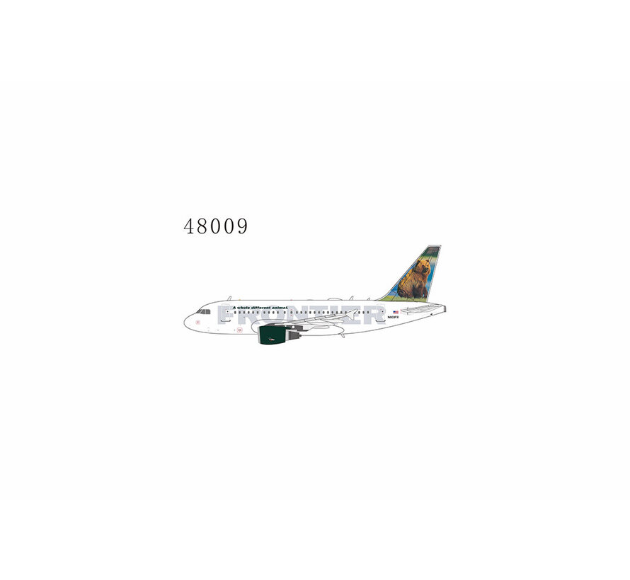 A318 Frontier Airlines Grizzly Bear N801FR 1:400