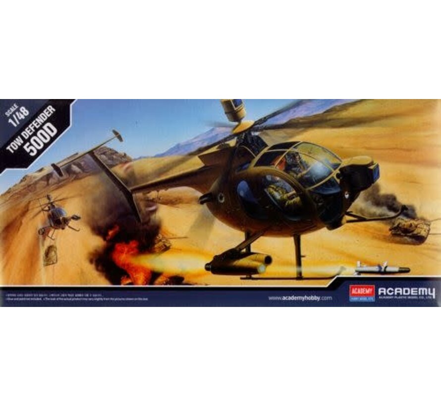 Hughes 500D TOW Helicopter 1:48 [ACA12250]