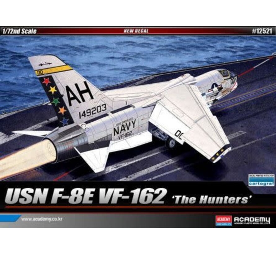 F8E Crusader VF-162 "The Hunters" 1:72