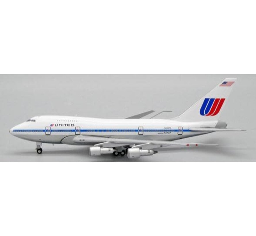 B747SP United Airlines Saul Bass Pan Am hybrid N532PA 1:400