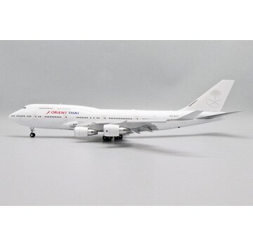 JC Wings B747-400 Orient Thai Airlines HS-STC 1:200 with FWDP keychain