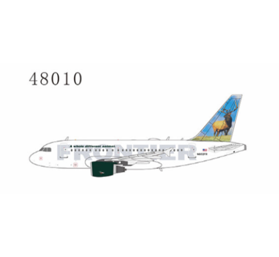 A318-100 Frontier Airlines Montana the Elk N802FR 1:400 *Pre-Order