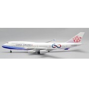 JC Wings B747-400 China Airlines 60th Anniversary B-18210 1:200 with stand +pre-order+